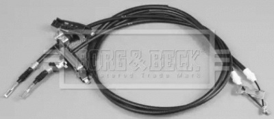 BORG & BECK bkb2318 -  Трос, стояночная тормозная система